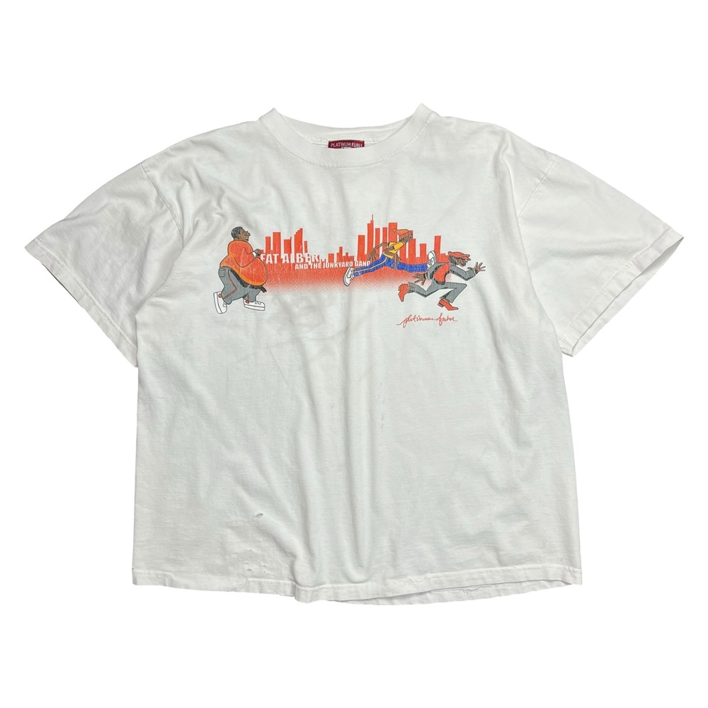 Vintage Platinum FUBU Fat Albert And The Junkyard Gang T-Shirt - XL
